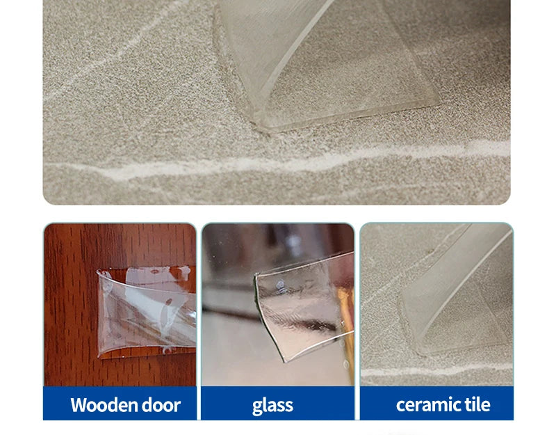 Sink Self-adhesive Home Kitchen Waterproof Transparent Tape Nano Mildew Strong Pool Water Seal Gap Strip Silicone Stickers Tool
