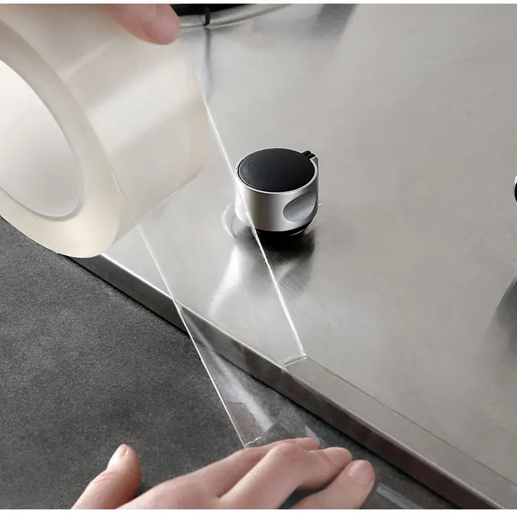 Kitchen Sink Waterproof Mildew Strong Self-adhesive Transparent Tape Nano Tape Bathroom Gap Strip Self-adhesive Pool Water Seal