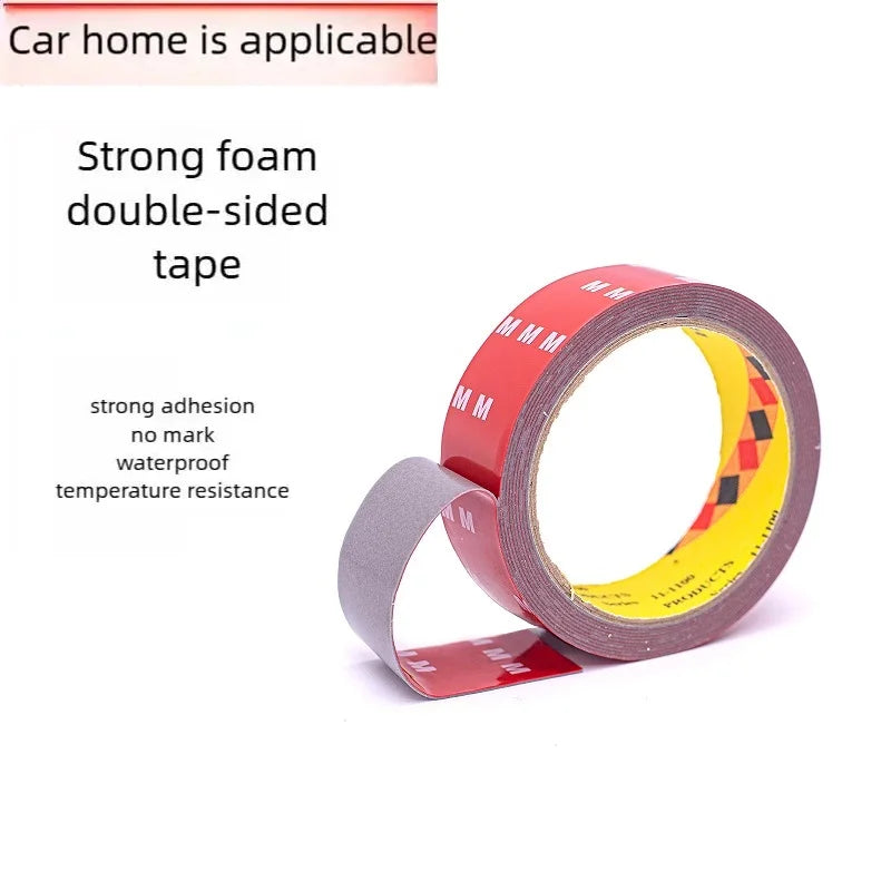 3Meters Double Sided Adhesive Tape Extra Strong 0.8mm Thick High Viscosity For Car Special Mounting Fixing Tear Off No Residue