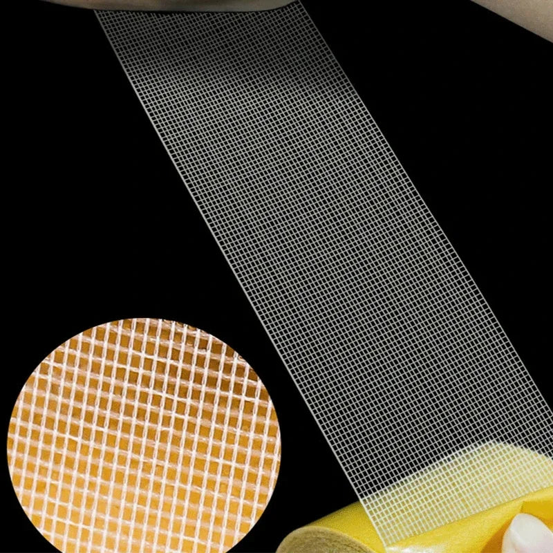 5/10/20m Double Sided Tape Strong Traceless Adhesive Waterproof Fixation Mat Carpet Tape Translucent Mesh High Viscosity Tapes