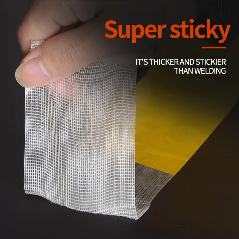 20M/10M Double Sided Tape Super Strong Seamless Fabric Tape Transparent Tape Multi-purpose Carpet Tape Double-sided Cloth Tape