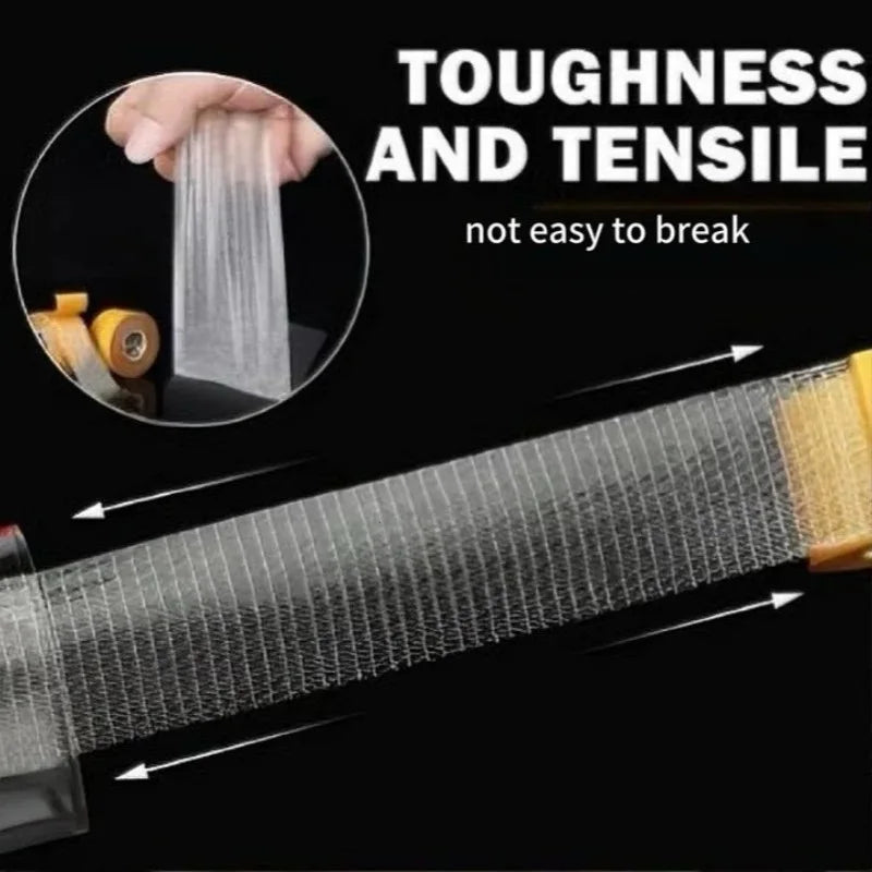 5/10/20m Double Sided Tape Strong Traceless Adhesive Waterproof Fixation Mat Carpet Tape Translucent Mesh High Viscosity Tapes