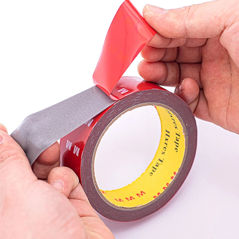 3Meters Double Sided Adhesive Tape Extra Strong 0.8mm Thick High Viscosity For Car Special Mounting Fixing Tear Off No Residue
