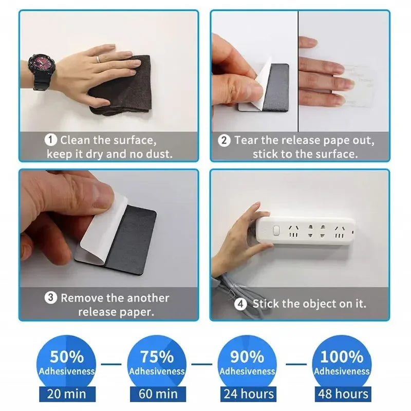 30/20/10Pcs Double Sided Foam Tape Round Square Self-Adhesive Foam Tape Strong Sticky Pads For DIY Art Crafts Supplies