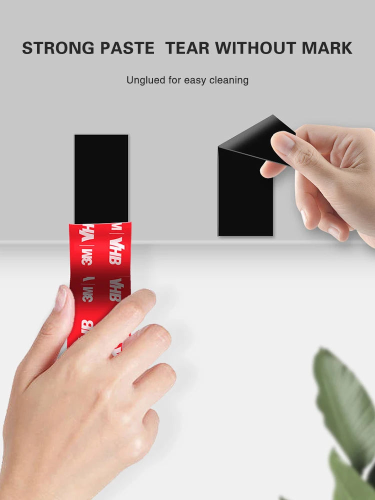 3M Double-Sided Tape 5952 Strong Foam Tape Waterproof Non-Trace Black High-Viscosity Double-Sided Tape for Cars Household