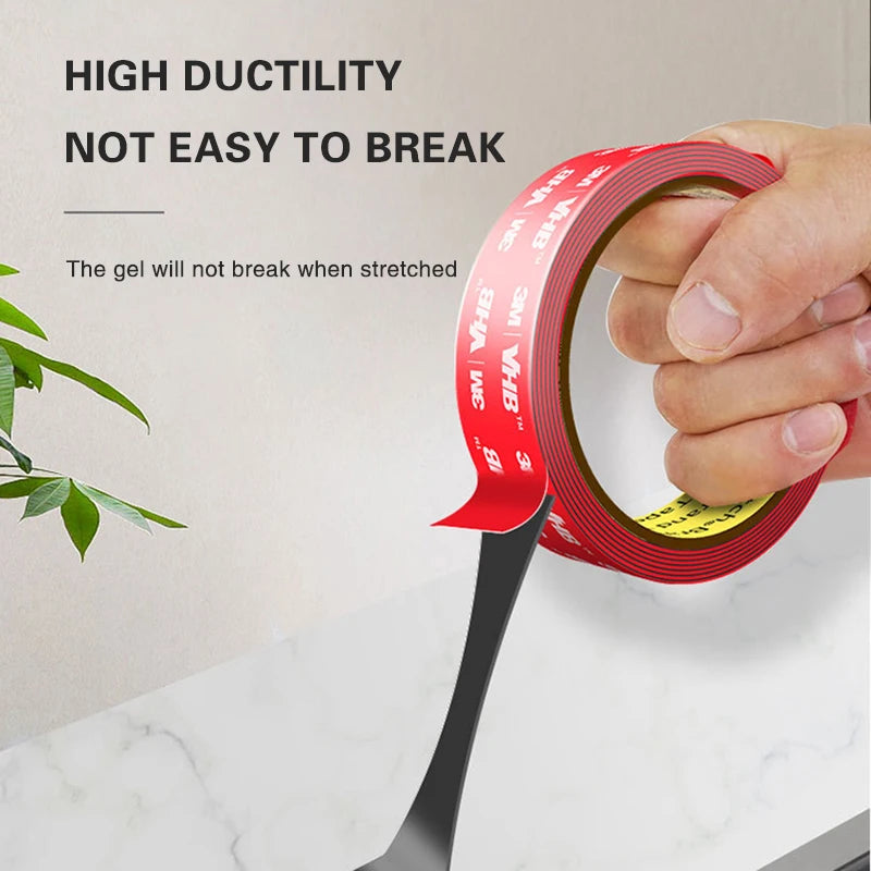 3M Double-Sided Tape 5952 Strong Foam Tape Waterproof Non-Trace Black High-Viscosity Double-Sided Tape for Cars Household