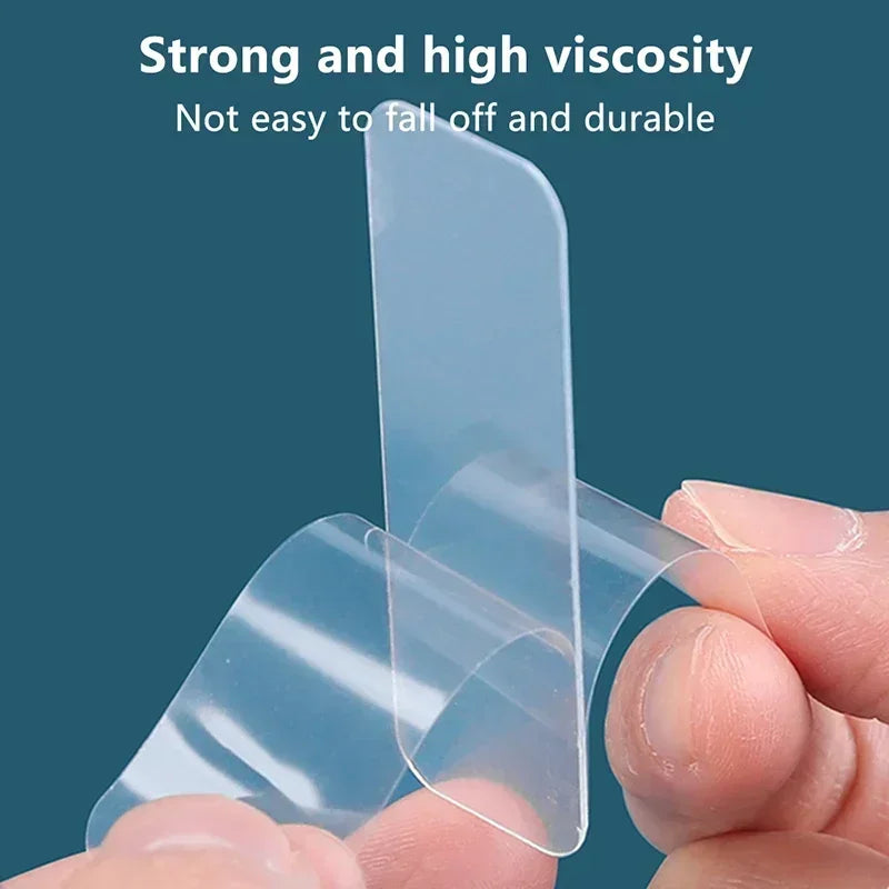 Double Sided Adhesive Tape Nano Reusable Super Strong Transparent Wall Stickers WaterProof Widely Used Wall Mount Sticker