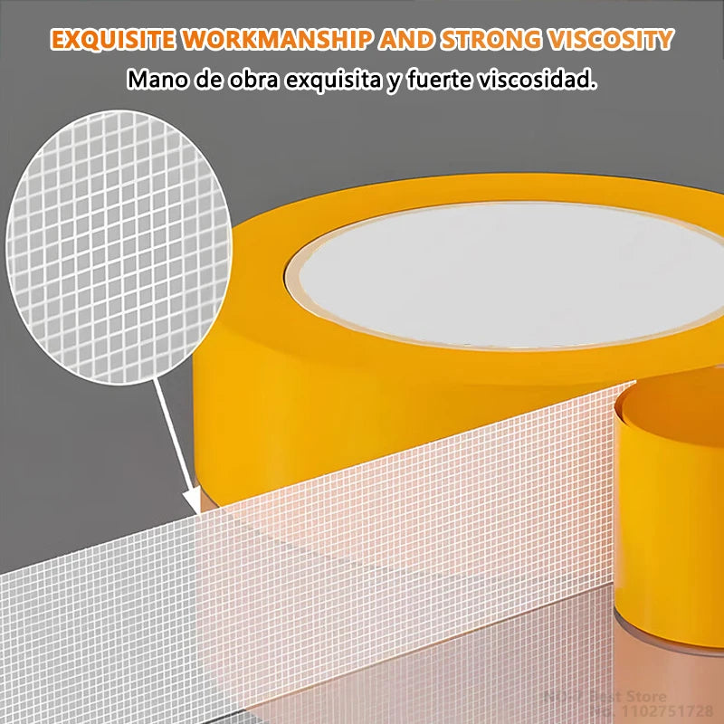 20M/10M Double Sided Tape Super Strong Seamless Fabric Tape Transparent Tape Multi-purpose Carpet Tape Double-sided Cloth Tape