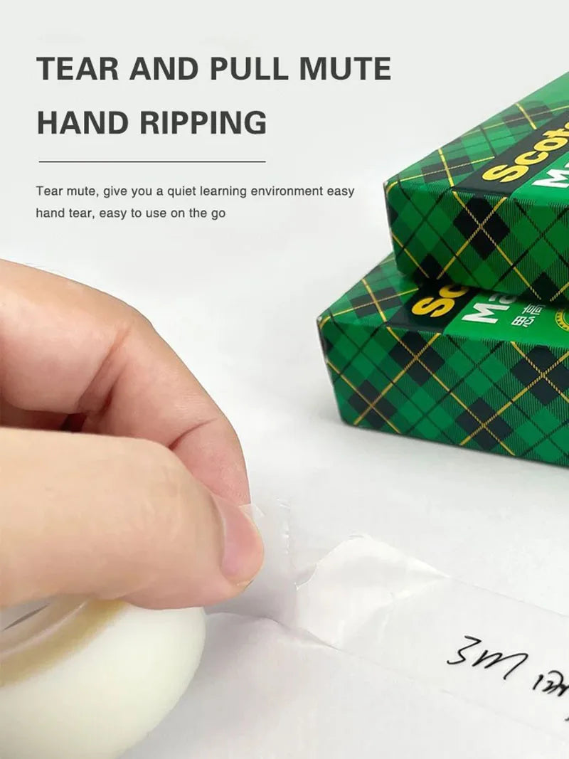3M Invisible Tape Easy To Tear Test Adhesives Copy Without Trace Sealers Transparent Waterproof Self-adhesive Sealing Tapes