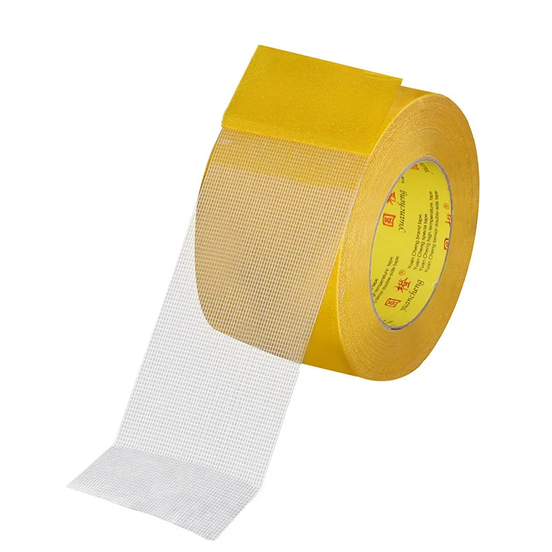 20M/10M Double Sided Tape Super Strong Seamless Fabric Tape Transparent Tape Multi-purpose Carpet Tape Double-sided Cloth Tape