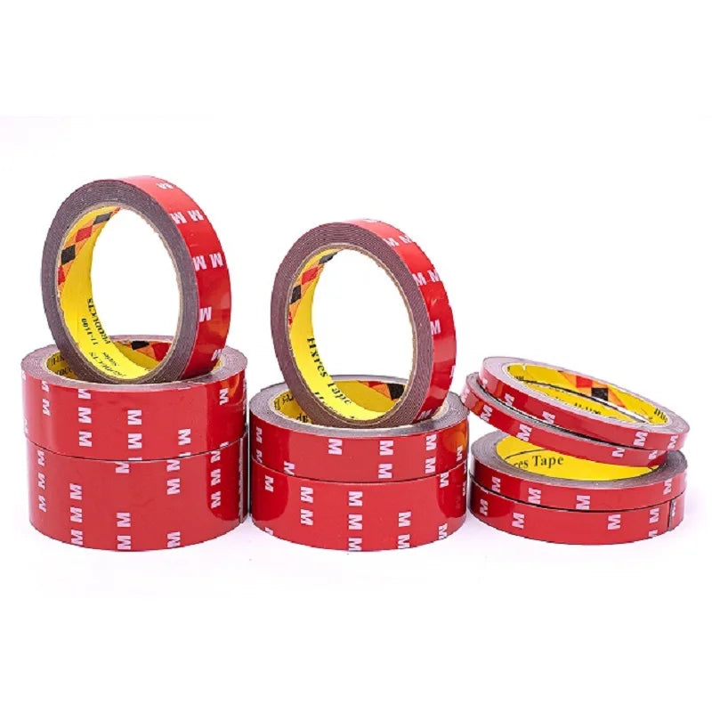 3Meters Double Sided Adhesive Tape Extra Strong 0.8mm Thick High Viscosity For Car Special Mounting Fixing Tear Off No Residue
