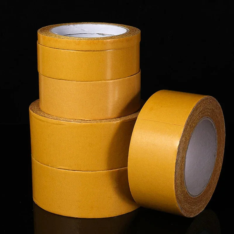 5/10/20m Double Sided Tape Strong Traceless Adhesive Waterproof Fixation Mat Carpet Tape Translucent Mesh High Viscosity Tapes