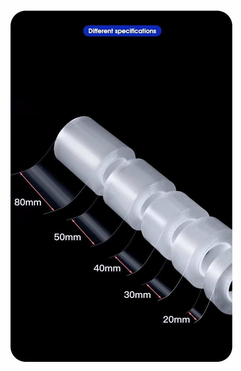 Bathroom Kitchen Toilet Strong Adhesion Transparent Waterproof Tape Mildew Proof  Adhesive Tape