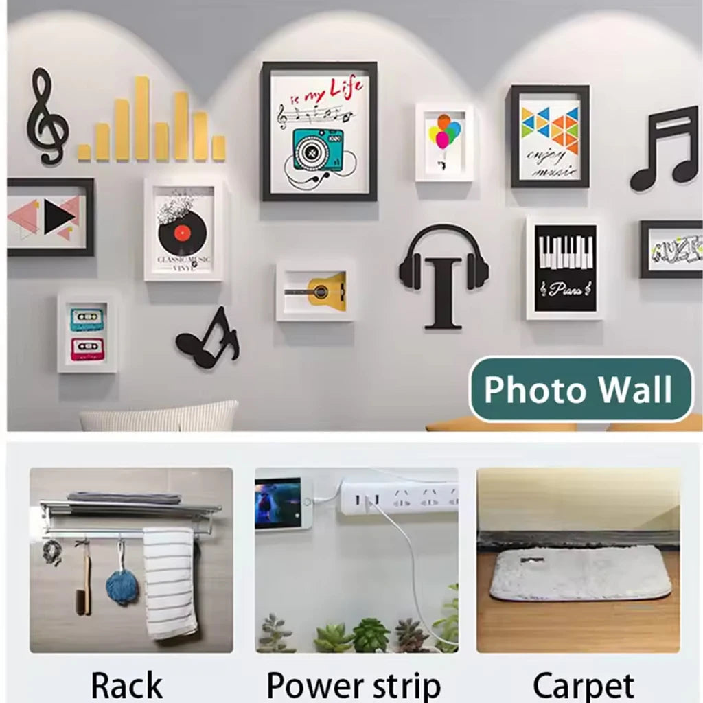 Strong Nano Double Sided Tape Waterproof Removable Transparent Adhesive for Home Kitchen Office Wall Hanging Photos Decor Crafts