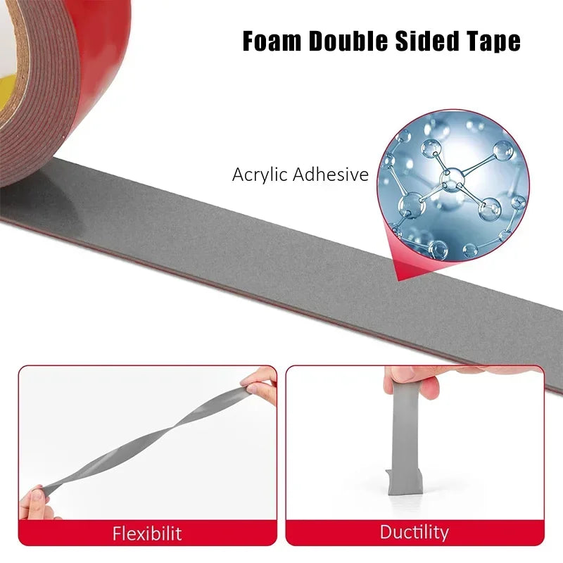Extra Strong Double Sided Tape Adhesive Car Special Double-sided Tape Strong Permanent Double Gum Tape Doppelseitiges Klebeband