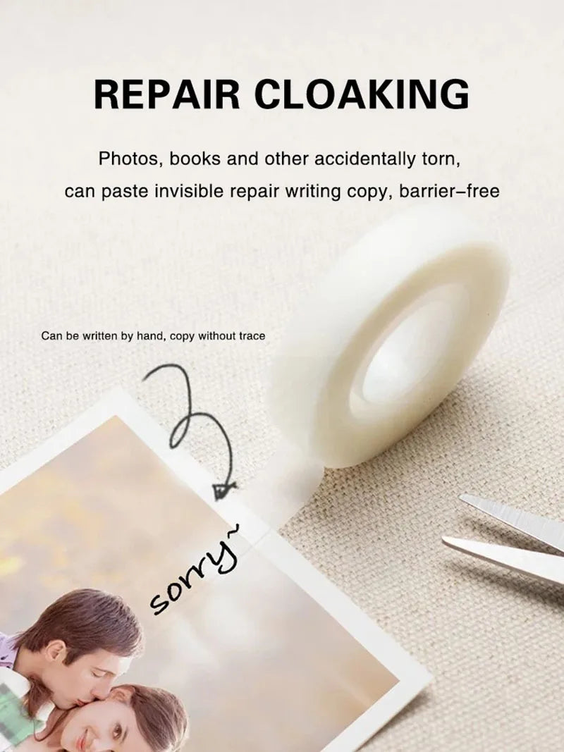3M Invisible Tape Easy To Tear Test Adhesives Copy Without Trace Sealers Transparent Waterproof Self-adhesive Sealing Tapes