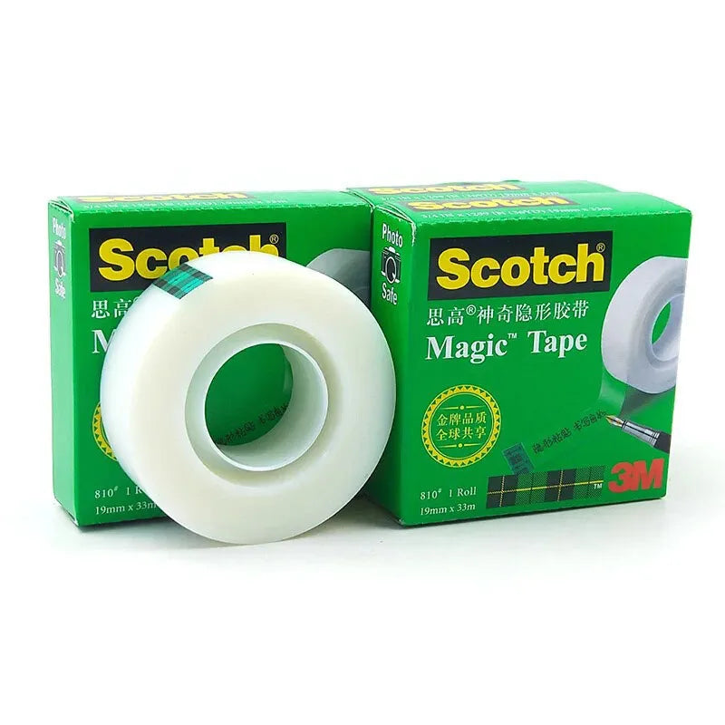3M Invisible Tape Easy To Tear Test Adhesives Copy Without Trace Sealers Transparent Waterproof Self-adhesive Sealing Tapes