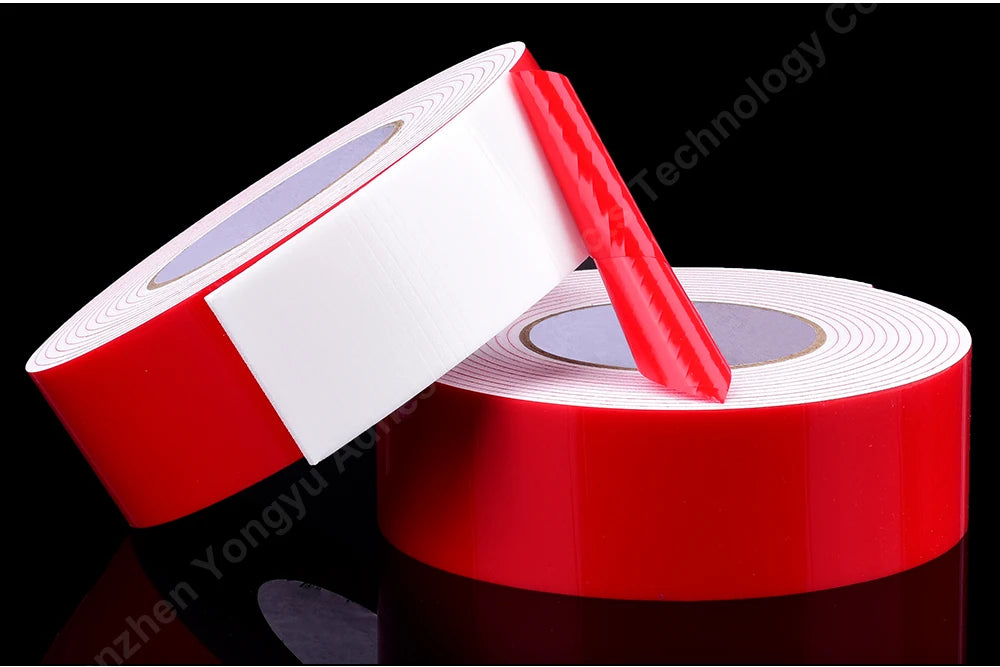 Super Strong Double side Adhesive foam Tape for Mounting Fixing Pad Sticky Elasticity Soft Temperature Resistant PE Sponge Tape