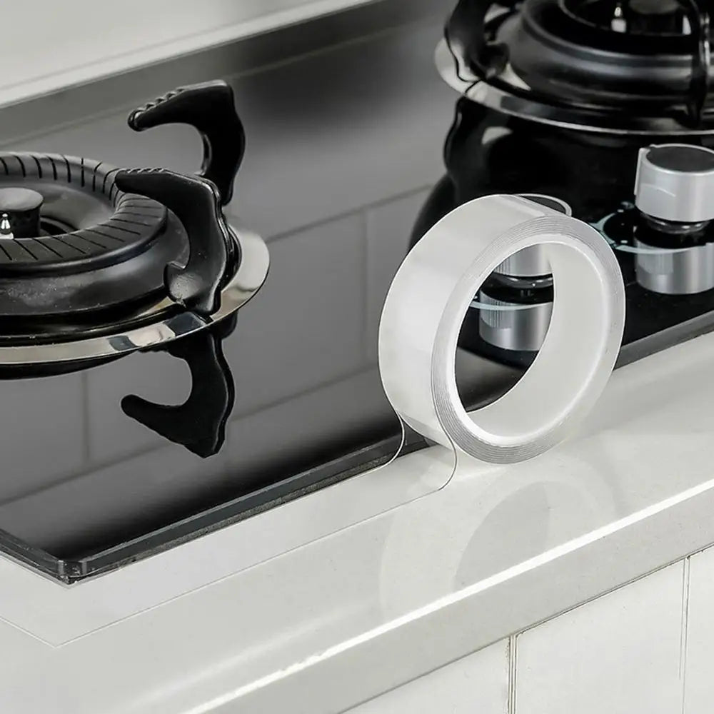 Kitchen Sink Waterproof Mildew Strong Self-adhesive Transparent Tape Nano Tape Bathroom Gap Strip Self-adhesive Pool Water Seal