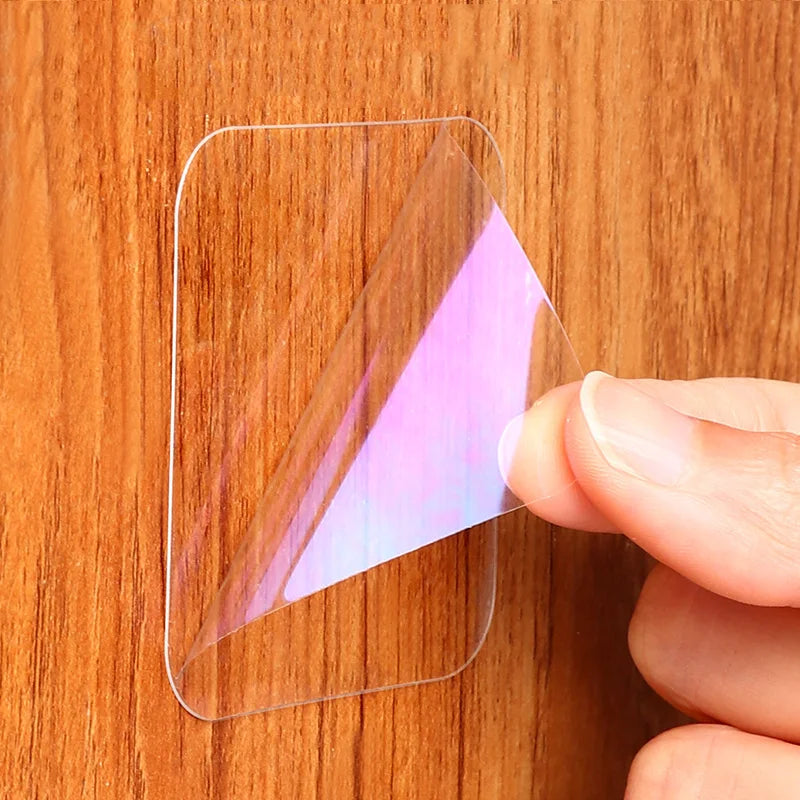 Double Sided Tape Super Sticky PVC Nano Transparent No Trace Acrylic Reusable Waterproof Adhesive  Pendating Fixed Home Supplies
