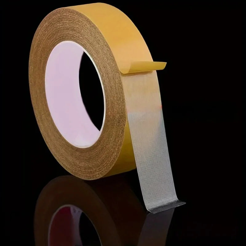 20M/10M Double Sided Tape Super Strong Seamless Fabric Tape Transparent Tape Multi-purpose Carpet Tape Double-sided Cloth Tape