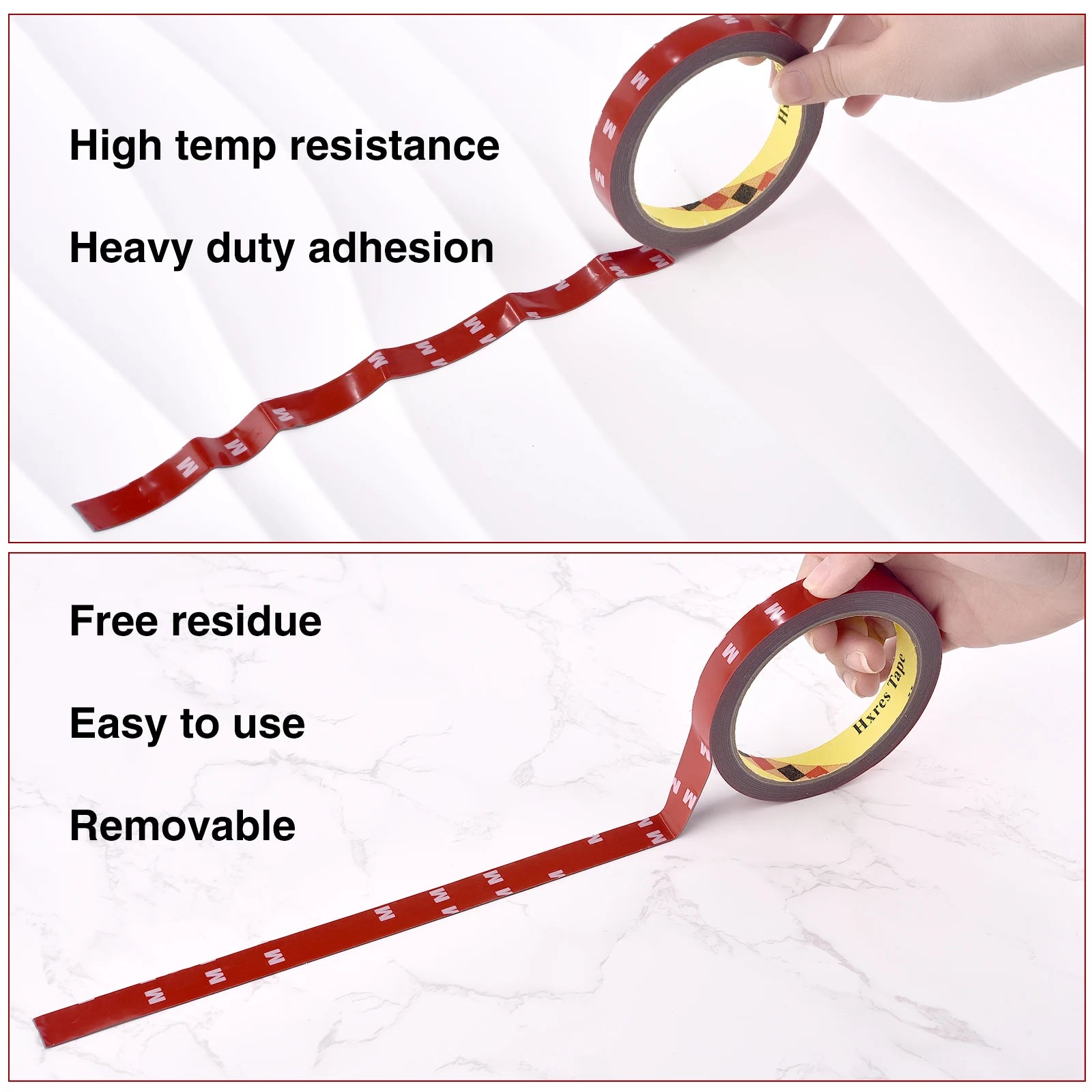 3Meters Ultra-Strong Double Sided Adhesive 6-30mm Thickness Acrylic Foam Adhesive Tape Sticker For Car Home High Temperature
