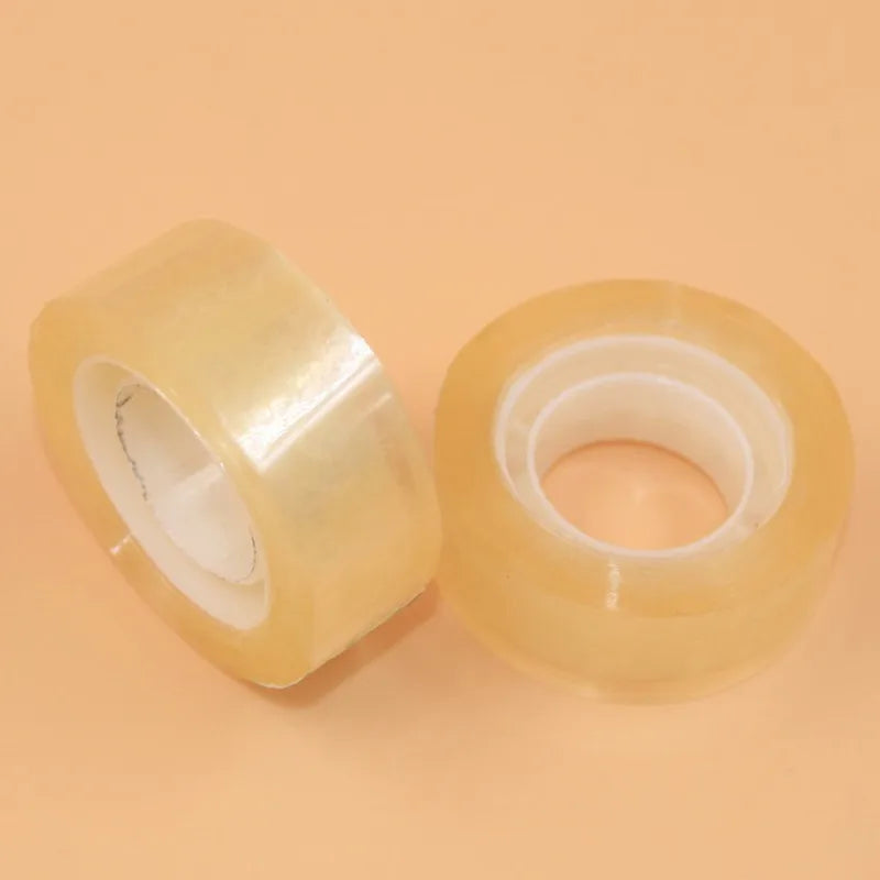 Transparent Tapes 18mm Invisible Clear Tape Refills Rolls for Gift Wrapping Home School Supplies Crafts Decoration Packing Tape