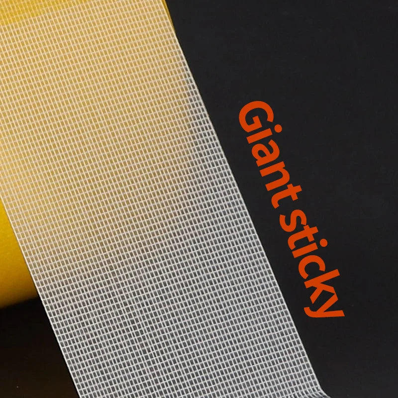 20M/10M Double Sided Tape Super Strong Seamless Fabric Tape Transparent Tape Multi-purpose Carpet Tape Double-sided Cloth Tape