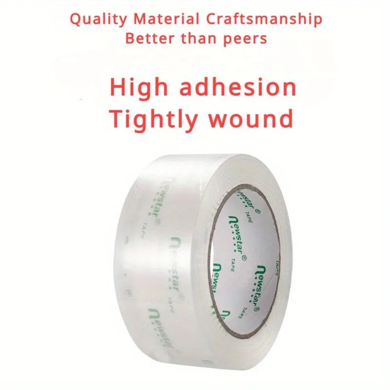 Transparent Tape Roll Width 4.8cm1.89inch Plastic High Adhesive Sealing Tape Sealing Large Thickened Widened Express Packing