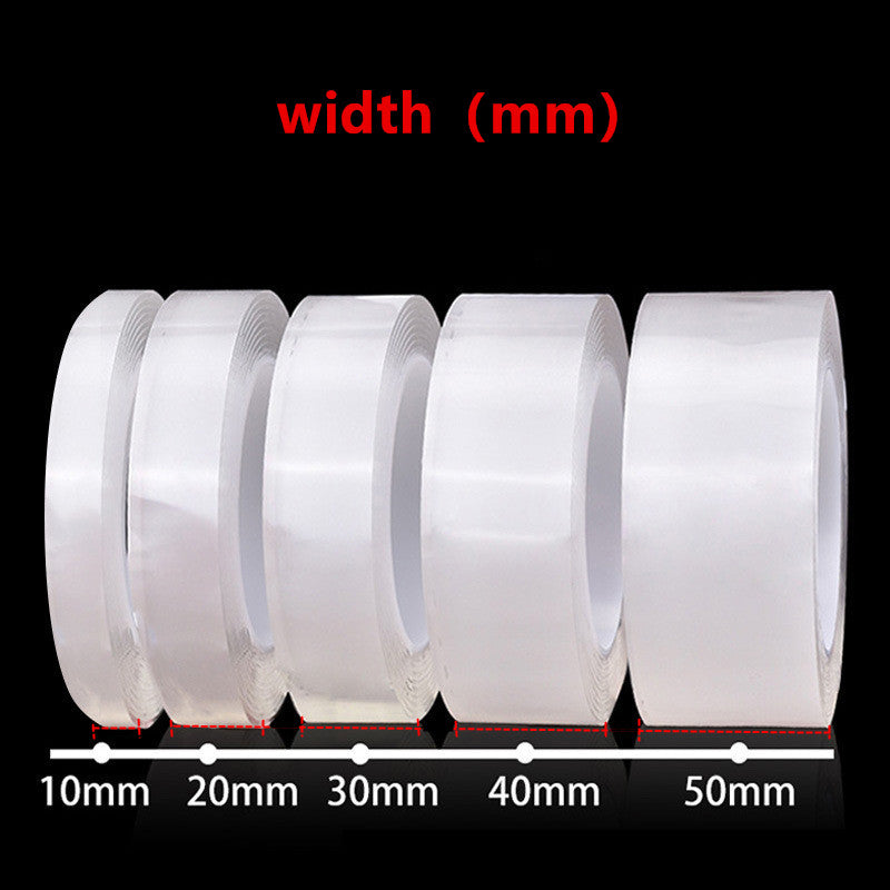 Double Side Tape Feature Waterproof Reusable Adhesive Transparent Glue Stickers Suit for Home Bathroom Decoration 1/2/3/5 Meters