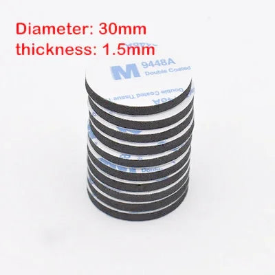 30/20/10Pcs Double Sided Foam Tape Round Square Self-Adhesive Foam Tape Strong Sticky Pads For DIY Art Crafts Supplies