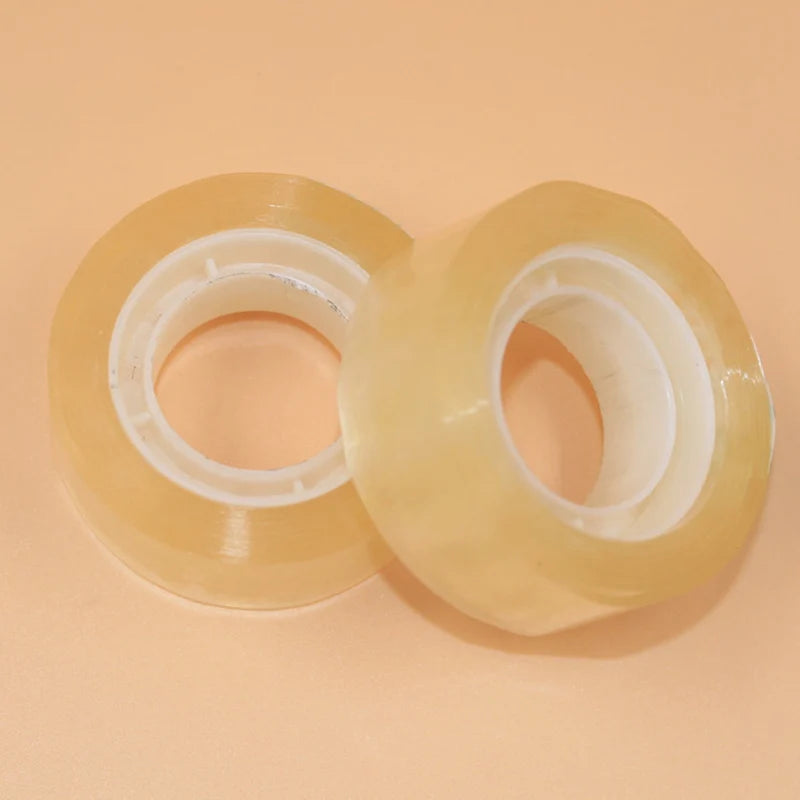 Transparent Tapes 18mm Invisible Clear Tape Refills Rolls for Gift Wrapping Home School Supplies Crafts Decoration Packing Tape