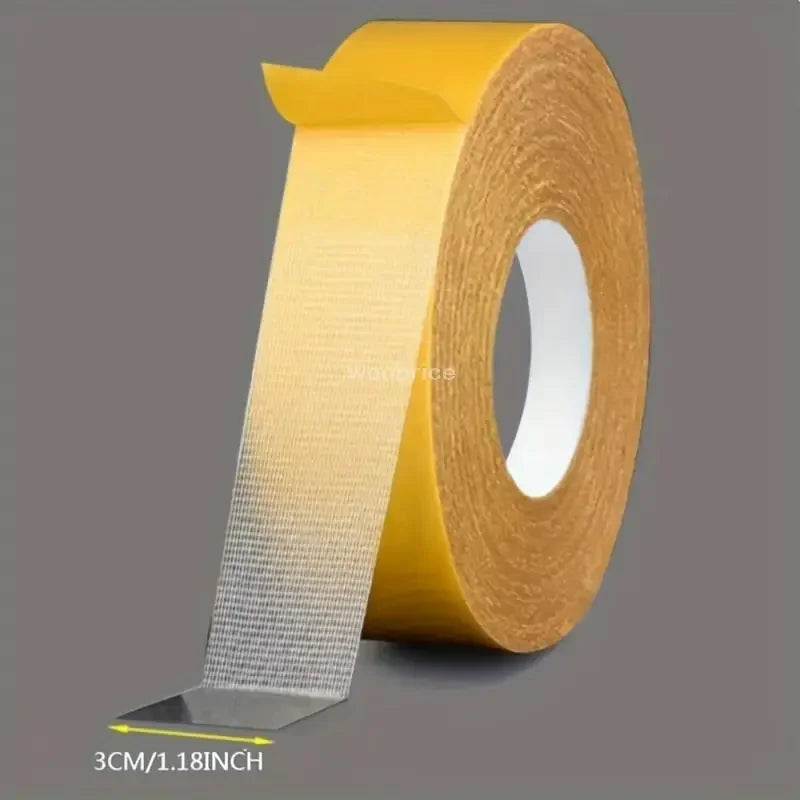 Fixation Bookbinding Extra strong Double Sided Adhesive Tape Thin Super Strong Heavy Mesh Waterproof Powerful Grid Carpet Tape