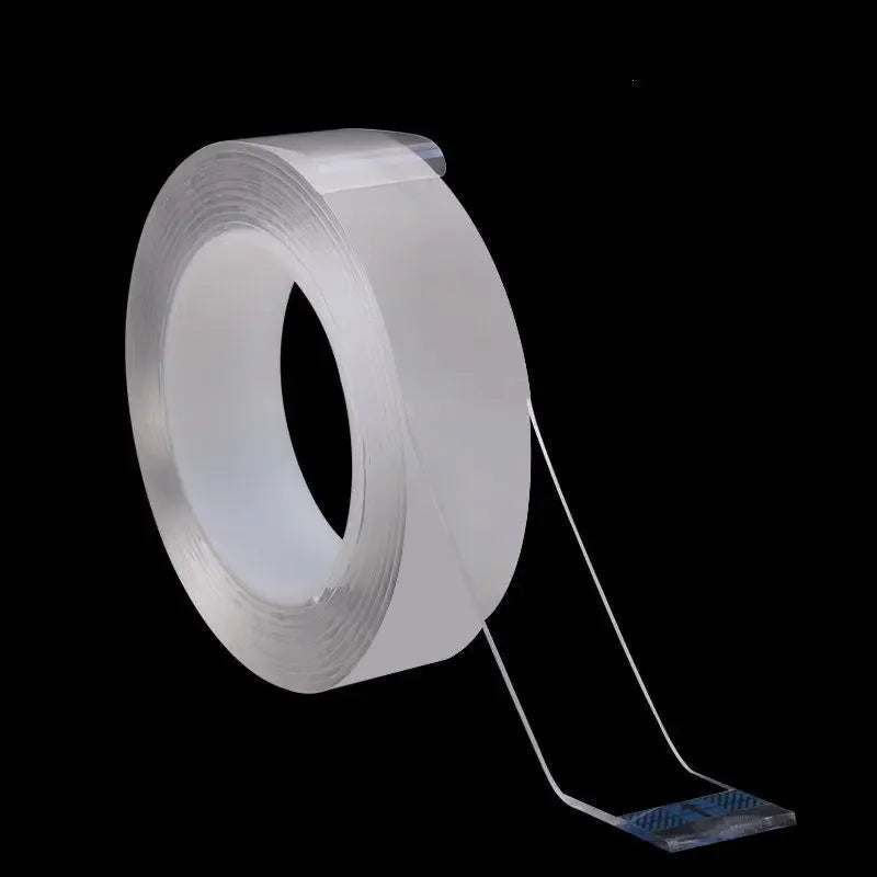 1-10M Nano Double Sided Adhesive Tape Heavy Duty Clear Waterproof Traceless Extra Strong Glue Removable Seal Gap Strip 1/2/3/5cm