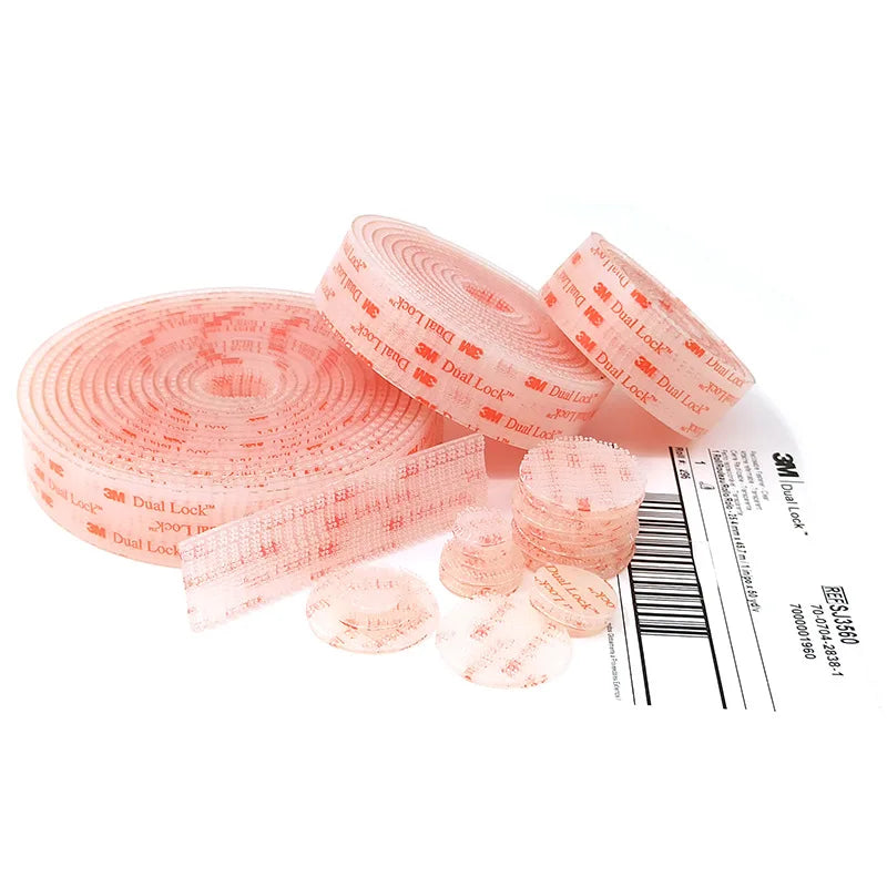 3M SJ3560 Mushroom Head Buckle Transparent Strong Back Adhesive VHB Wavy Mushroom Head Buckle Non-Trace Double-Sided Tape