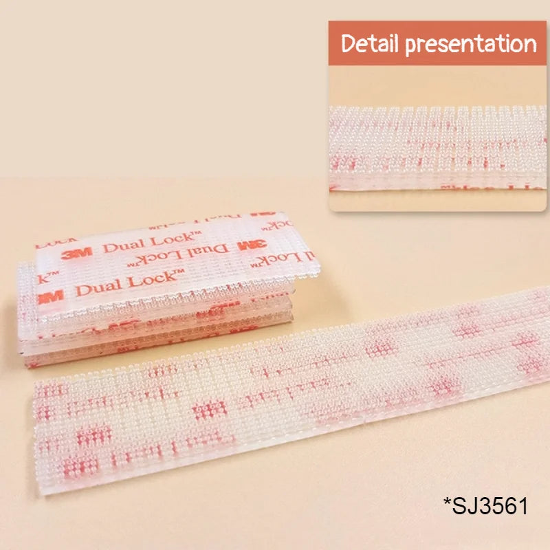 3M SJ3560 Mushroom Head Buckle Transparent Strong Back Adhesive VHB Wavy Mushroom Head Buckle Non-Trace Double-Sided Tape