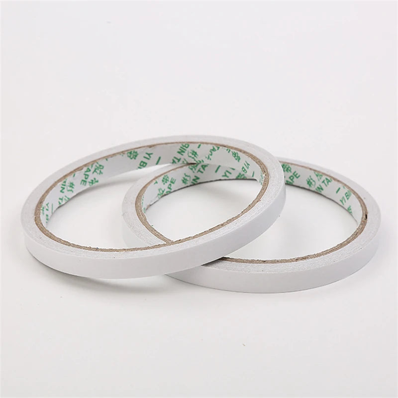 8M Double Sided Tape Double Sided Tape White Strong Ultra-thin High-adhesive Cotton Double-sided Tape Super Strong Paper Tape